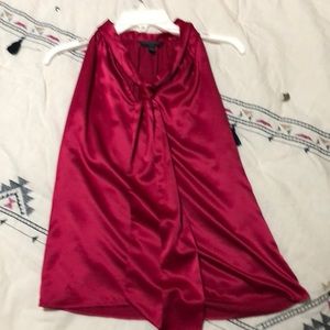 Banana republic tie blouse